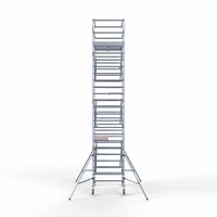 Euroscaffold Rollgerüst komplett 135 x 190 x 8,2 m Arbeitshöhe