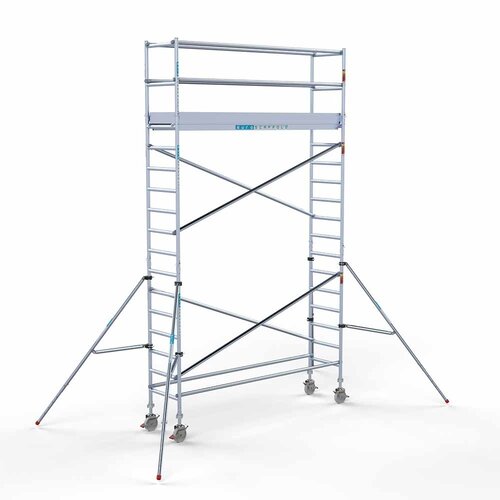 Rollgerüst komplett 75 x 305 x 6,2 m Arbeitshöhe Euroscaffold Rollgerüst komplett 75 x 305 x 6,2 m Arbeitshöhe