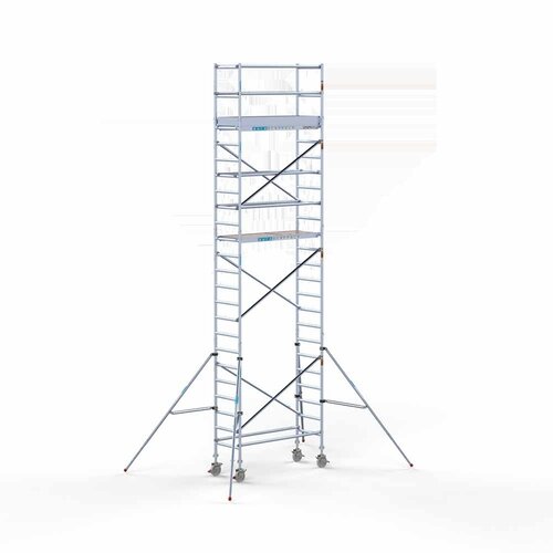 Rollgerüst 75 x 190 x 8,2 m Arbeitshöhe Euroscaffold Rollgerüst 75 x 190 x 8,2 m Arbeitshöhe