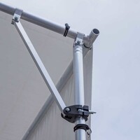 Euroscaffold Rollgerüst Regen durch Arbeitszelt 190 cm