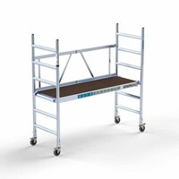 Euroscaffold Zimmergerüst Arbeitshöhe 3 Meter (max. 7,5 Meter)