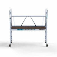 Euroscaffold Zimmergerüst Arbeitshöhe 3 Meter (max. 7,5 Meter)