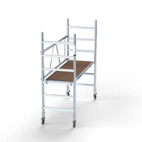 Euroscaffold Zimmergerüst Arbeitshöhe 3 Meter (max. 7,5 Meter)