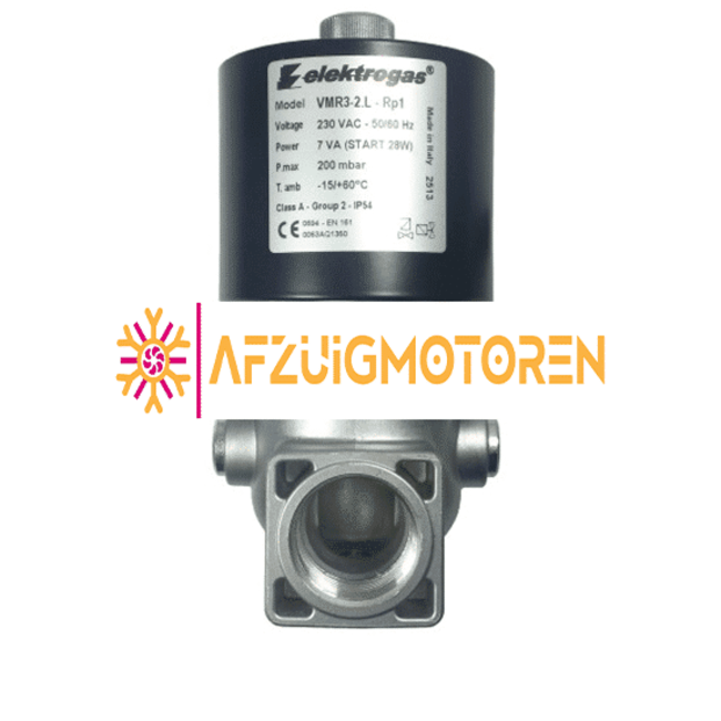 Gasmagneetklep 35 mm