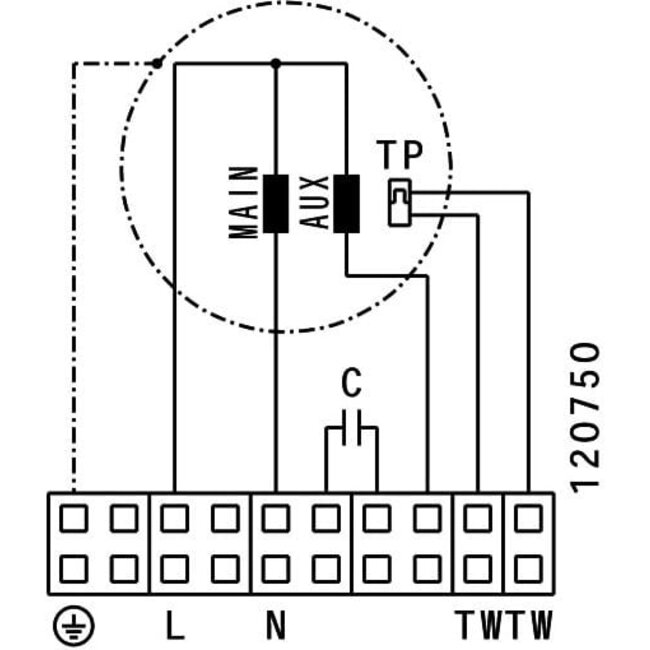 Ruck Etaline buisventilator EL 560 E4 01 – 9550 m3/h