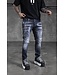 SLIM FIT EXCLUSIVE DENIM INTERLINED SPECIAL GREY 16452