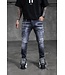 SLIM FIT EXCLUSIVE DENIM INTERLINED SPECIAL GREY 16452