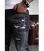 SLIM FIT EXCLUSIVE DENIM INTERLINED WASHED BLACK 16719