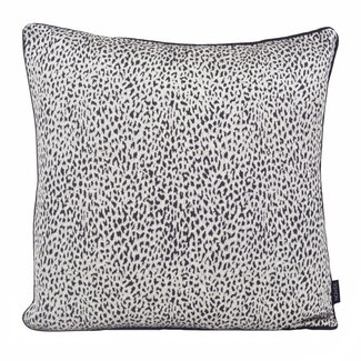 Silver Leopard | 45 x 45 cm | Kussenhoes | Jacquard/Polyester