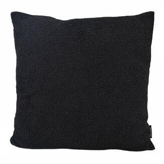 Sierkussen Bouclé Zwart | 45 x 45 cm | Polyester