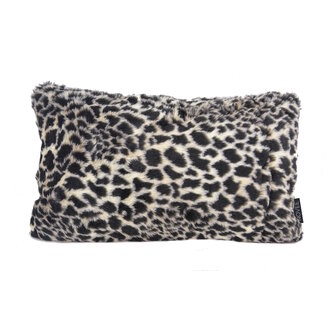 Hairy Leopard Cream | 30 x 50 cm | Kussenhoes | Polyester