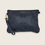 TED CLUTCH | BLACK LEATHER