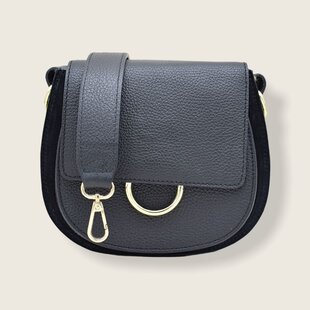 ROMY BAG | BLACK LEATHER