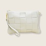 TED CLUTCH | CREME LEATHER