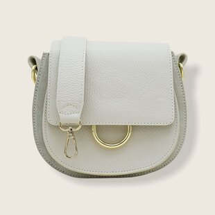 ROMY BAG | CREME LEATHER