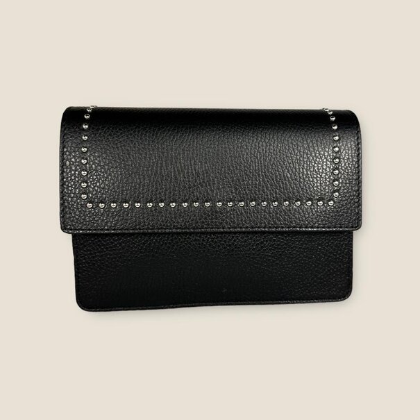 ALEX BAG | STUDS BLACK LEATHER