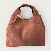 ELIZA BAG | BROWN SUEDE