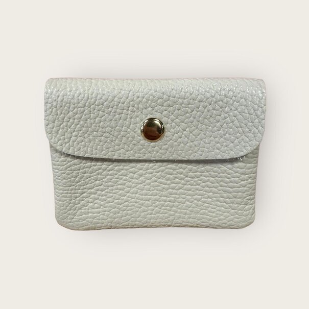 WALLET ROSE | CREME LEATHER