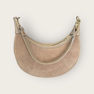 LINN BAG | BEIGE SUEDE