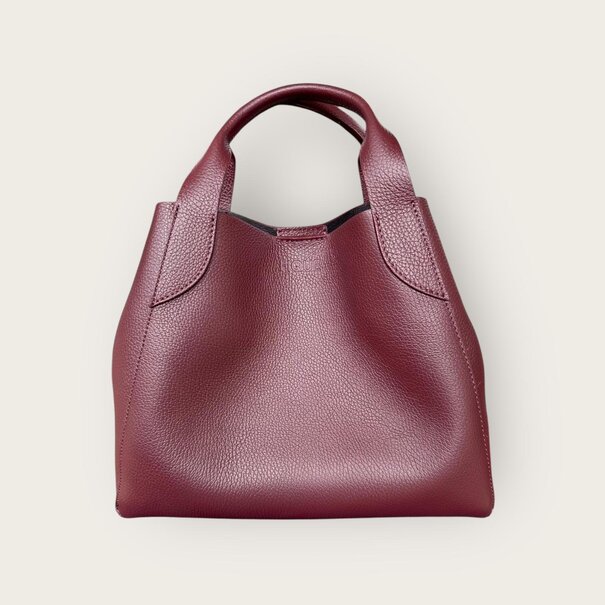 ELIZA BAG | BURGUNDY LEATHER