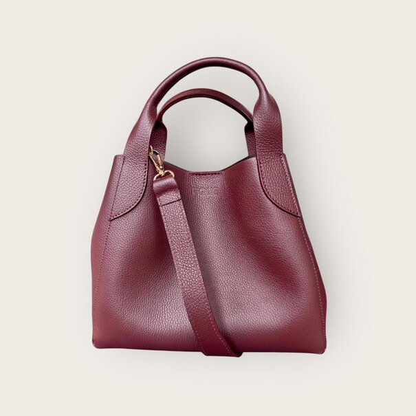 ELIZA BAG | BURGUNDY LEATHER