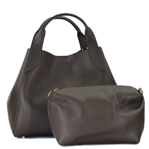 ELIZA BAG | DARK CHOCOLATE LEATHER