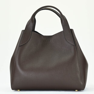 ELIZA BAG | DARK CHOCOLATE LEATHER