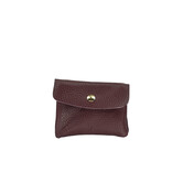 WALLET ROSE | BURGUNDY LEATHER