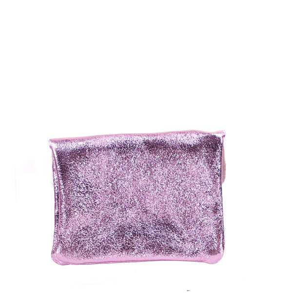 WALLET ROSE | LIGHT PINK METALLIC