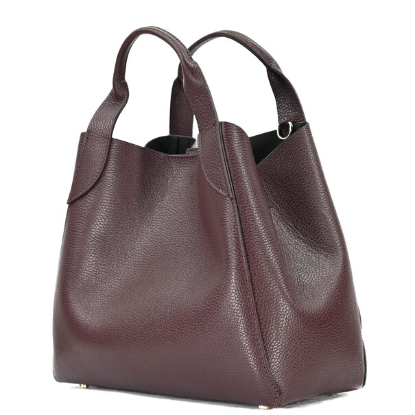 ELIZA BAG | BURGUNDY LEATHER