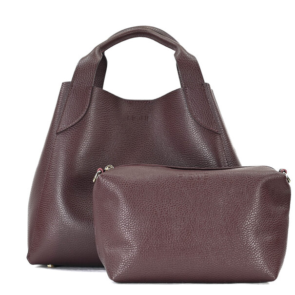 ELIZA BAG | BURGUNDY LEATHER