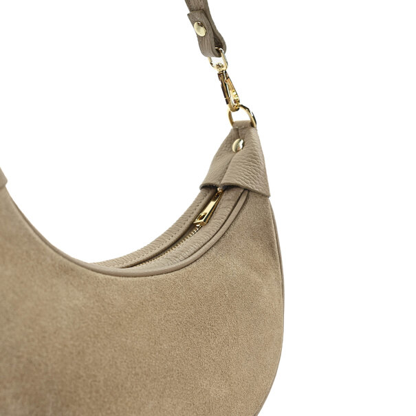 LINN BAG | BEIGE SUEDE