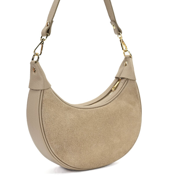 LINN BAG | BEIGE SUEDE