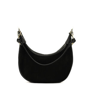 LINN BAG | BLACK SUEDE