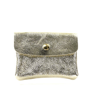 WALLET ROSE | GOLD LEATHER