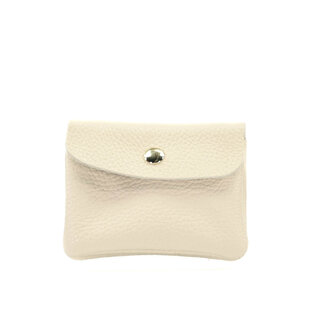 WALLET ROSE | CREME LEATHER