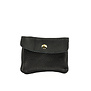 WALLET ROSE | BLACK LEATHER