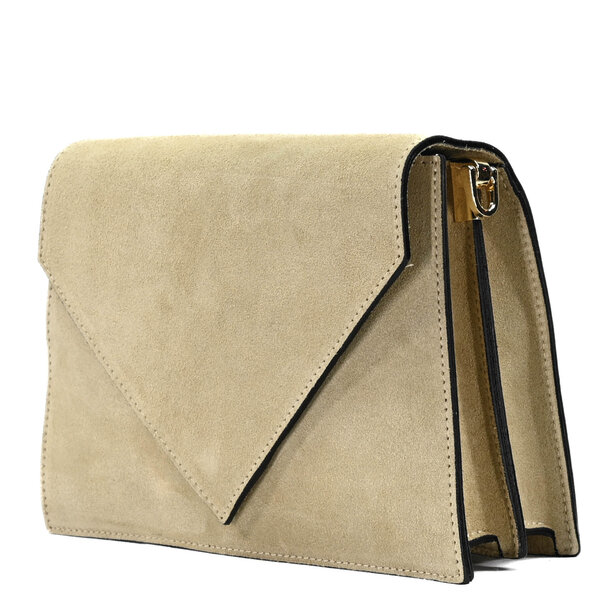 BELLE BAG | BEIGE SUEDE