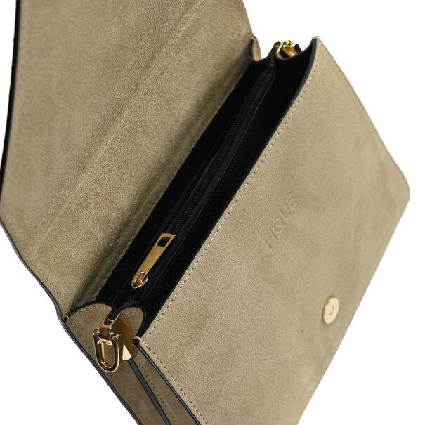 BELLE BAG | BEIGE SUEDE