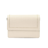 ALEX BAG | STUDS CREME LEATHER