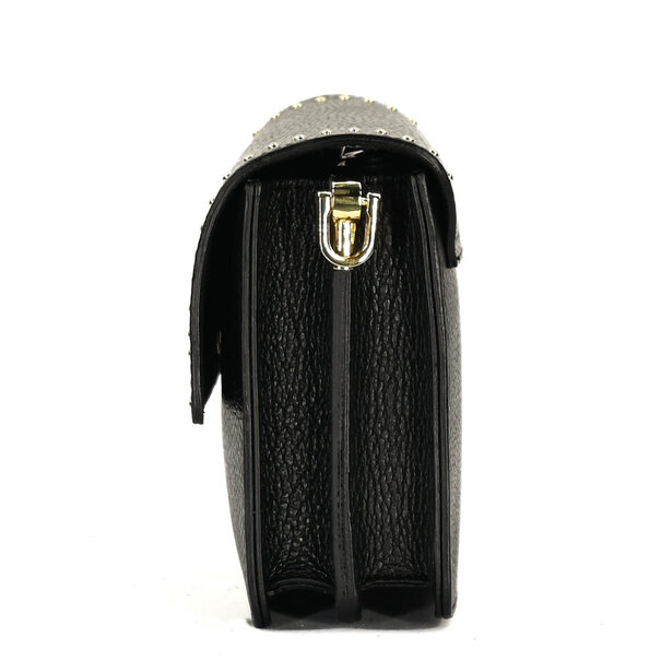 ALEX BAG | STUDS BLACK LEATHER