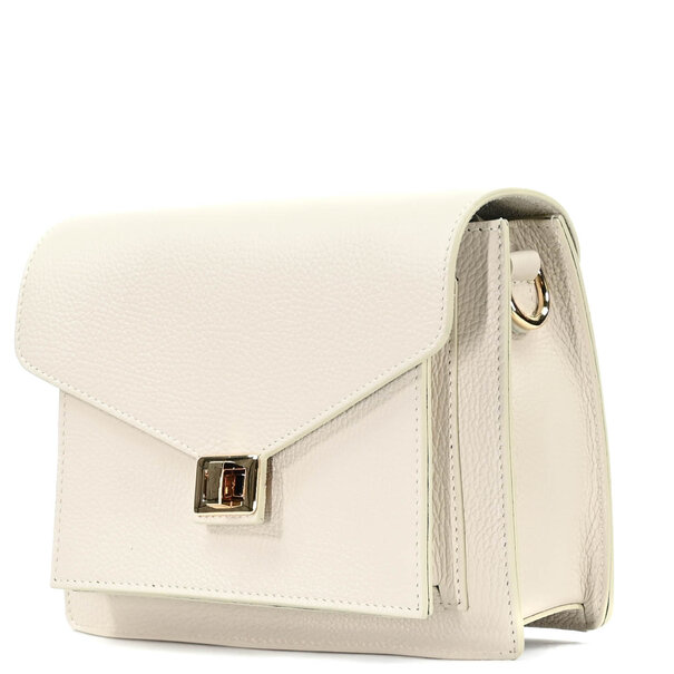 Fique the label BEAU BAG | CREME LEATHER