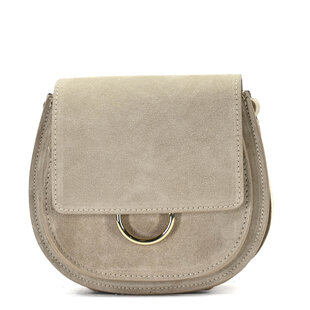 ROMY BAG | BEIGE SUEDE
