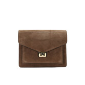 BEAU BAG | TAUPE SUEDE