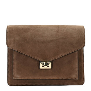 BEAU BAG | TAUPE SUEDE