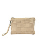 TED CLUTCH | BEIGE SUEDE