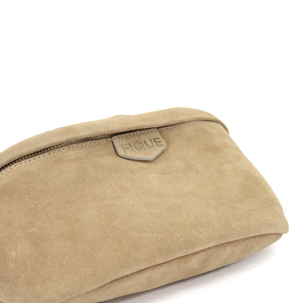 Fique the label CLEO BAG | BEIGE SUEDE