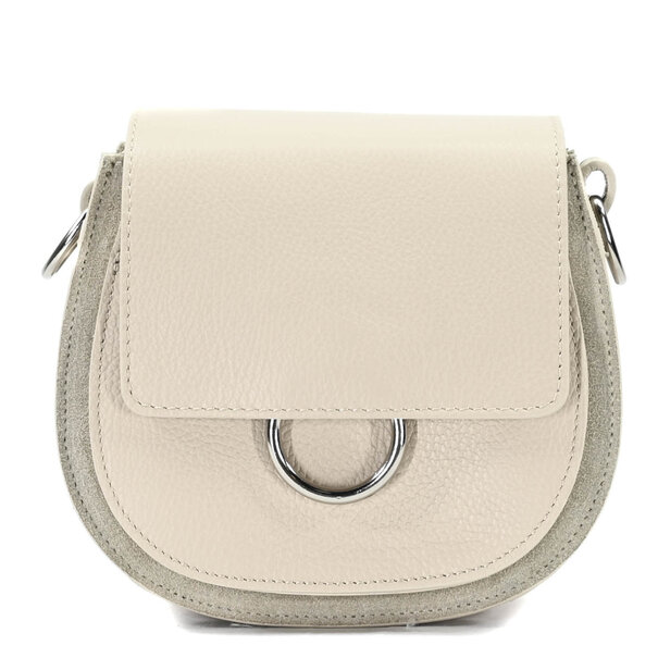 Fique the label ROMY BAG | CREME LEATHER