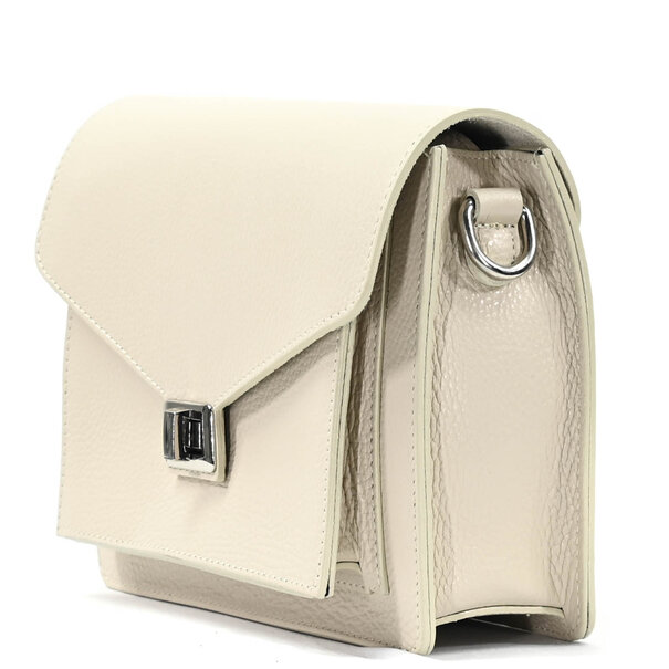 Fique the label BEAU BAG | CREME LEATHER