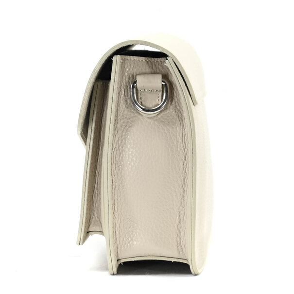 Fique the label BEAU BAG | CREME LEATHER